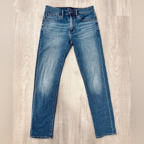 GAP Medium Wash Men’s Slim Jeans 30x30 - Picture 3 of 7